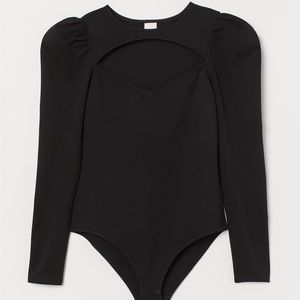 H&M Puff Sleeve Bodysuit